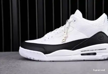 Hyperoad AIR BLACK FRAGMENT WHITE JORDAN 3 0608